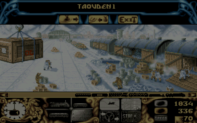 Transarctica atari screenshot